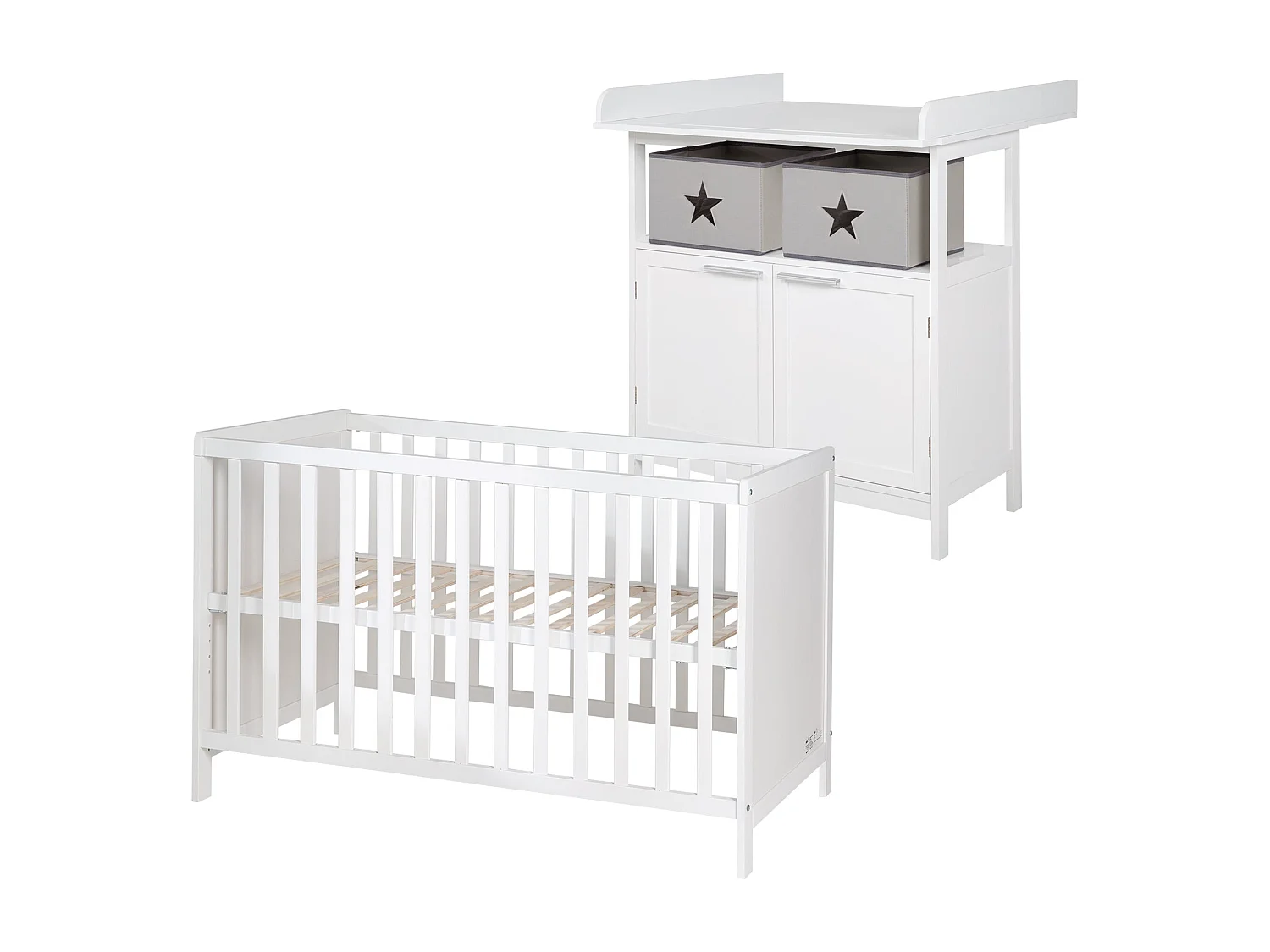 roba Ensemble de chambre bébé Gabriella 3 pièces
