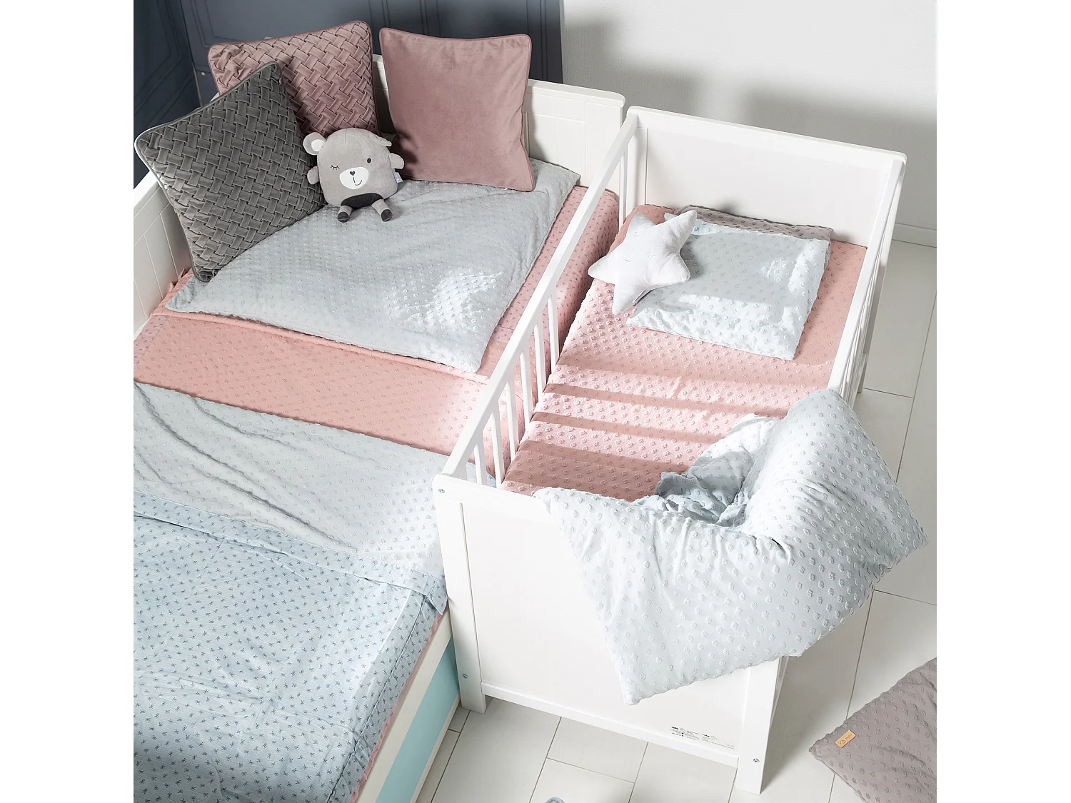 roba Ensemble de chambre bébé Gabriella 3 pièces