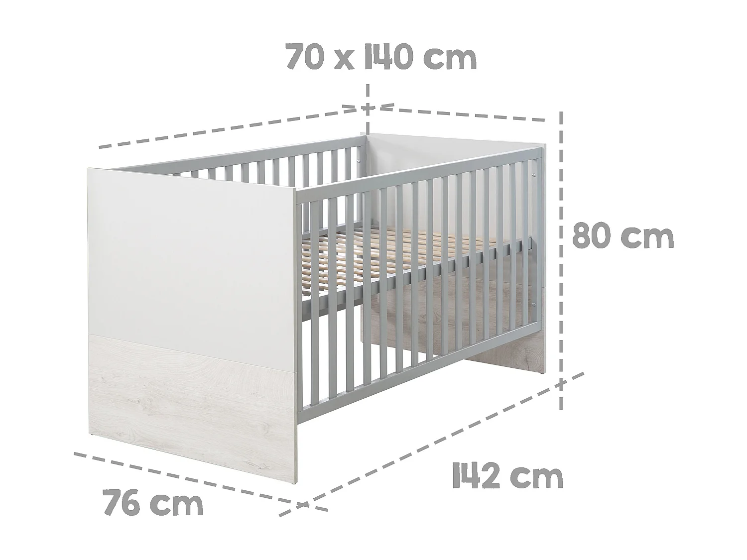 roba Ensemble de chambre bébé Maren 3 pièces (I)