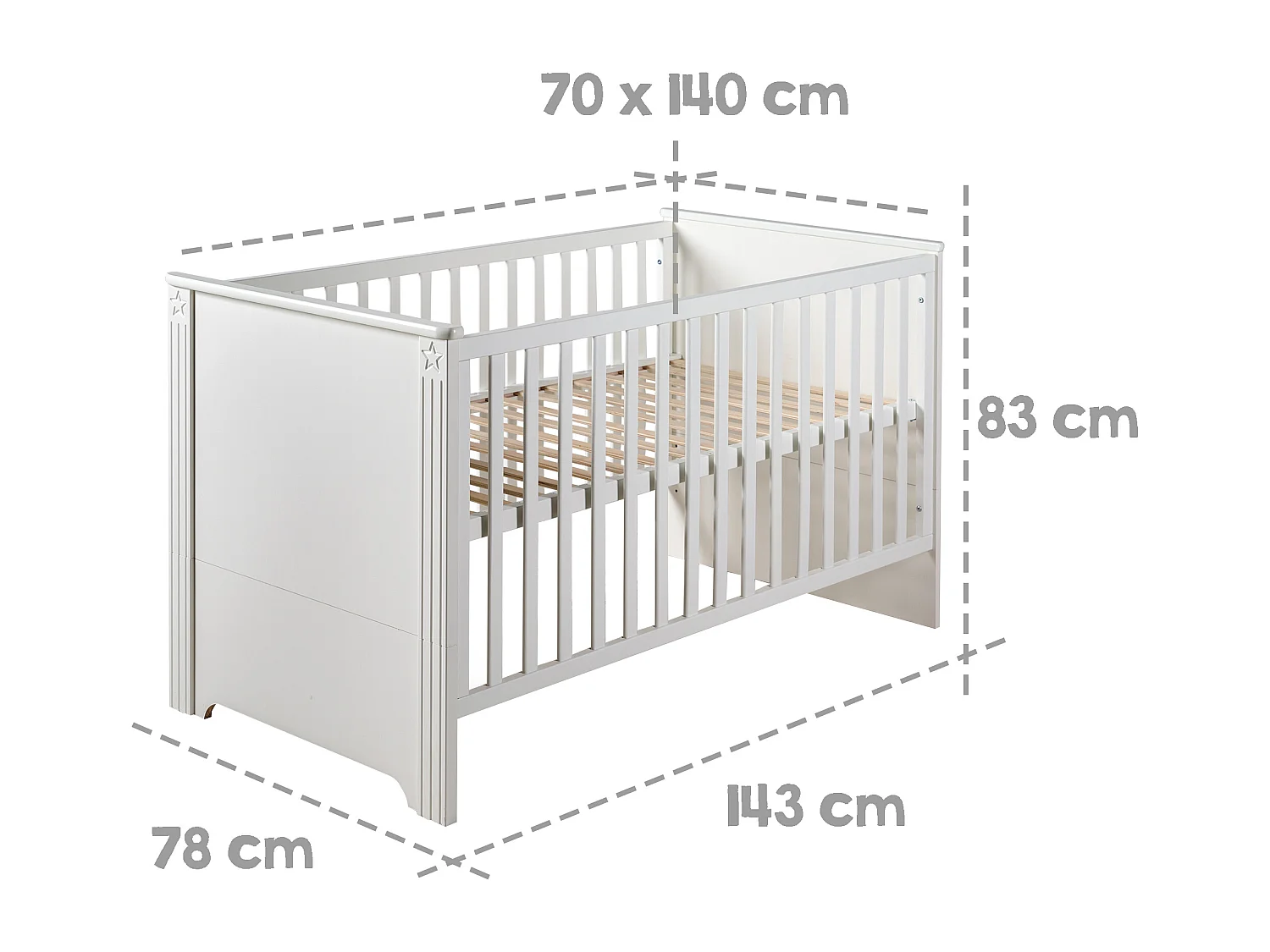 roba Ensemble de chambre bébé Olaf 3 pièces