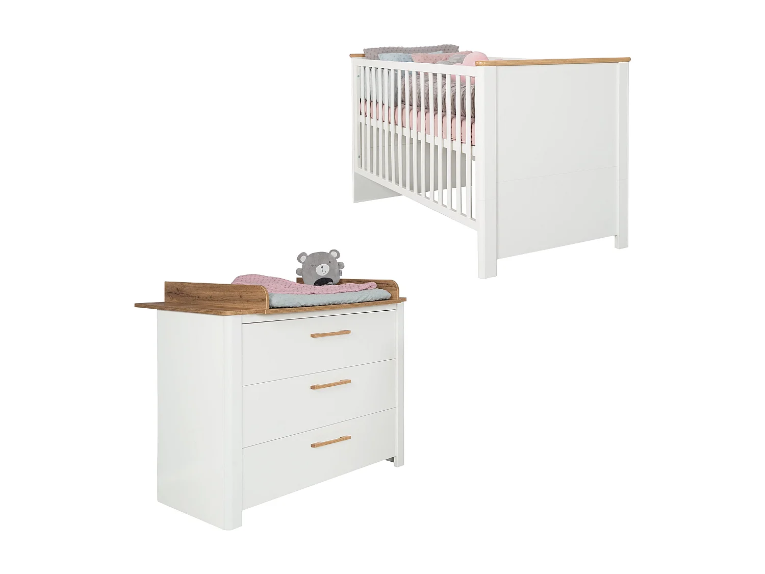 roba Ensemble de chambre bébé Anna 2 pièces