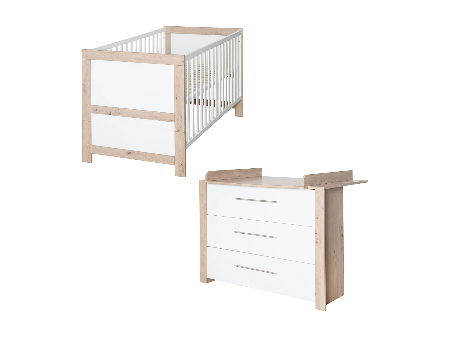 roba Ensemble de meubles pour chambre bébé Hamburg 2 pièces (III)