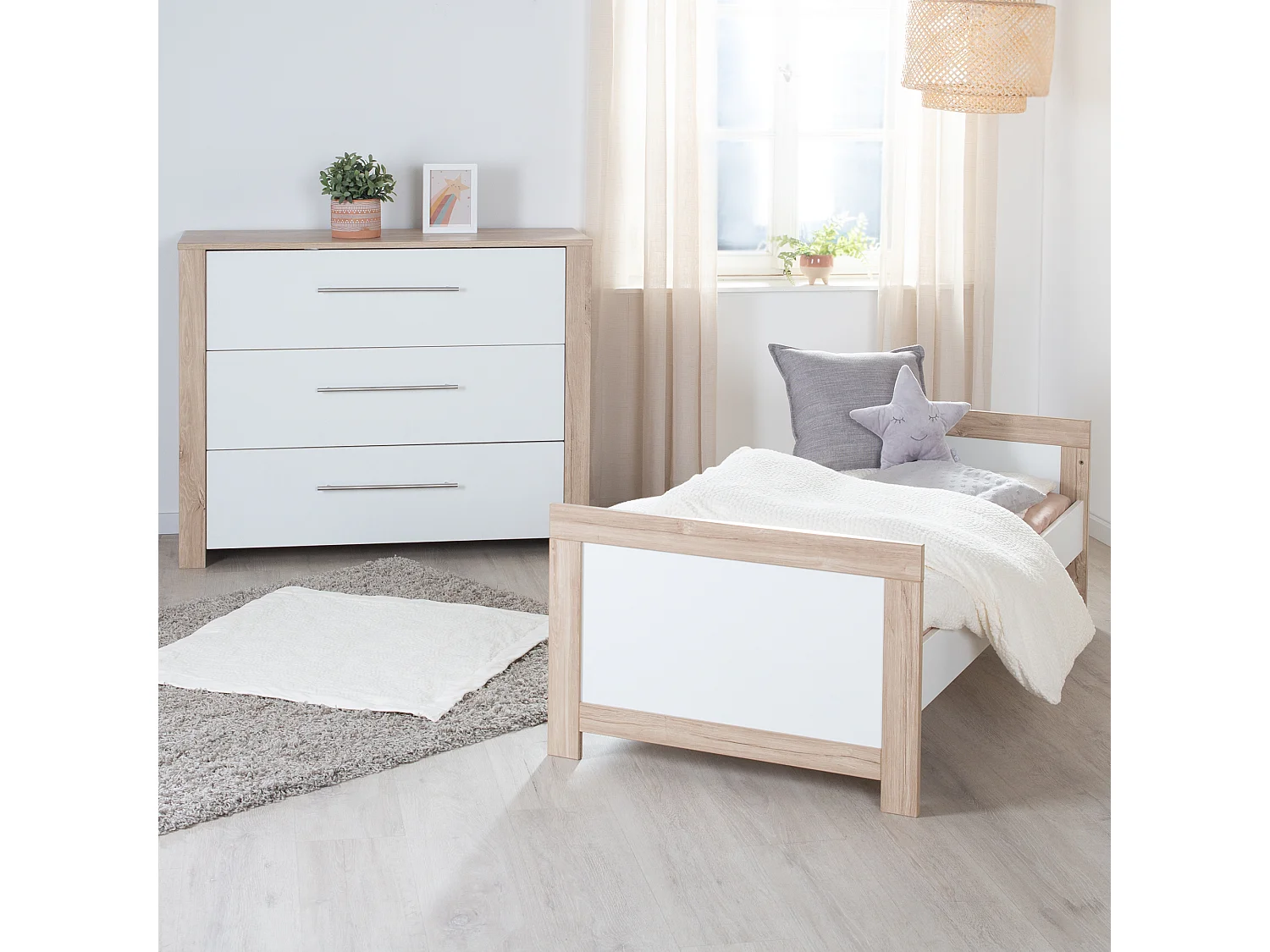 roba Ensemble de meubles pour chambre bébé Hamburg 2 pièces (III)