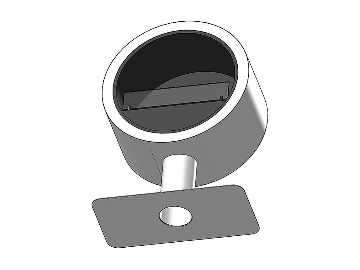 INCYRCLE STAND - Bio-cheminée autoportante, différentes couleurs - Blanc