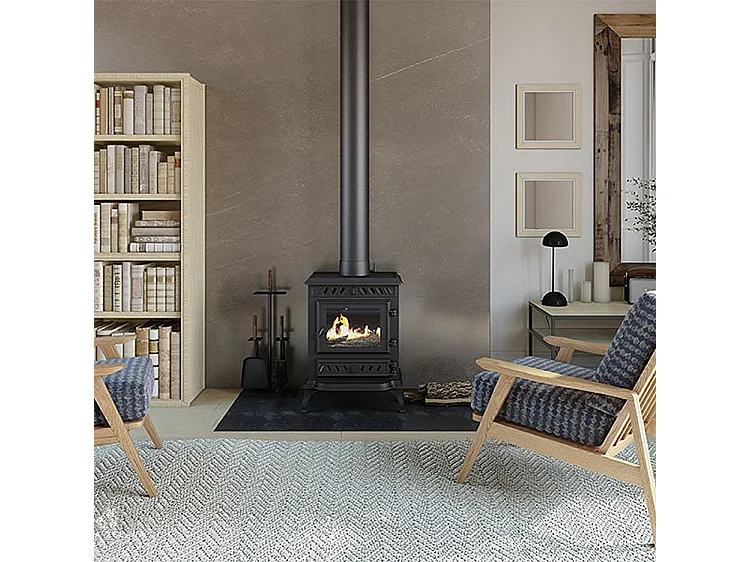 Poêle à bois sur pied - P3 (7,4 KW) ECO