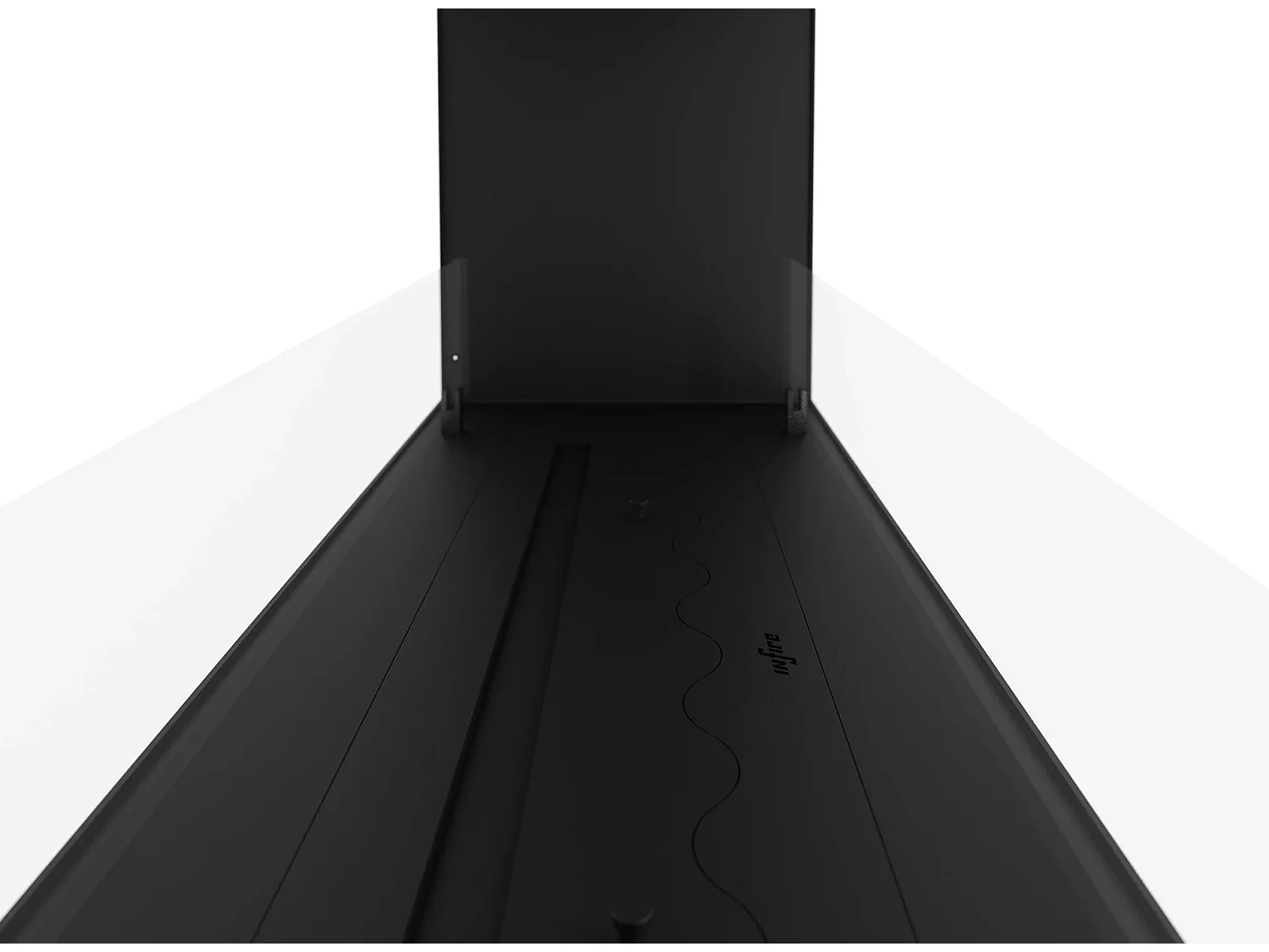 2SIDE SLIM - Biocheminée double face Cheminée bioéthanol encastrable 120 cm