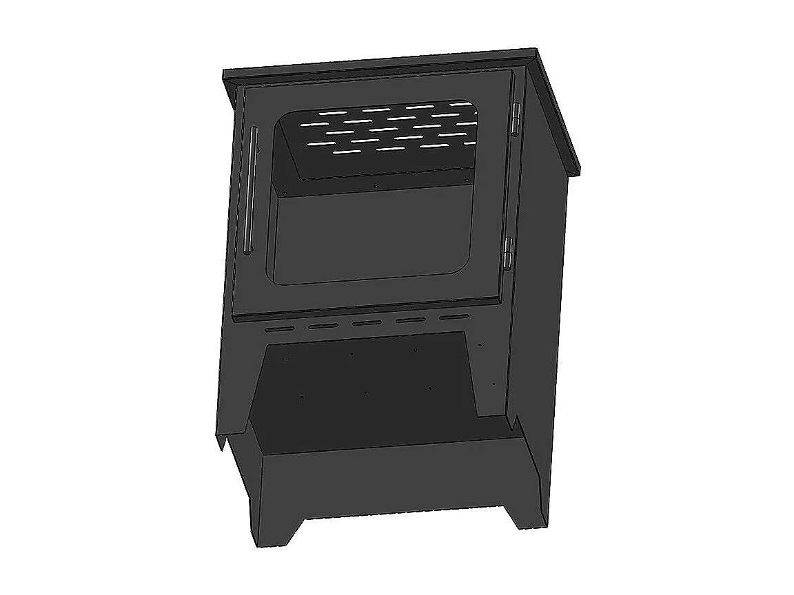INCOZA 1 - Cheminée bio autoportante