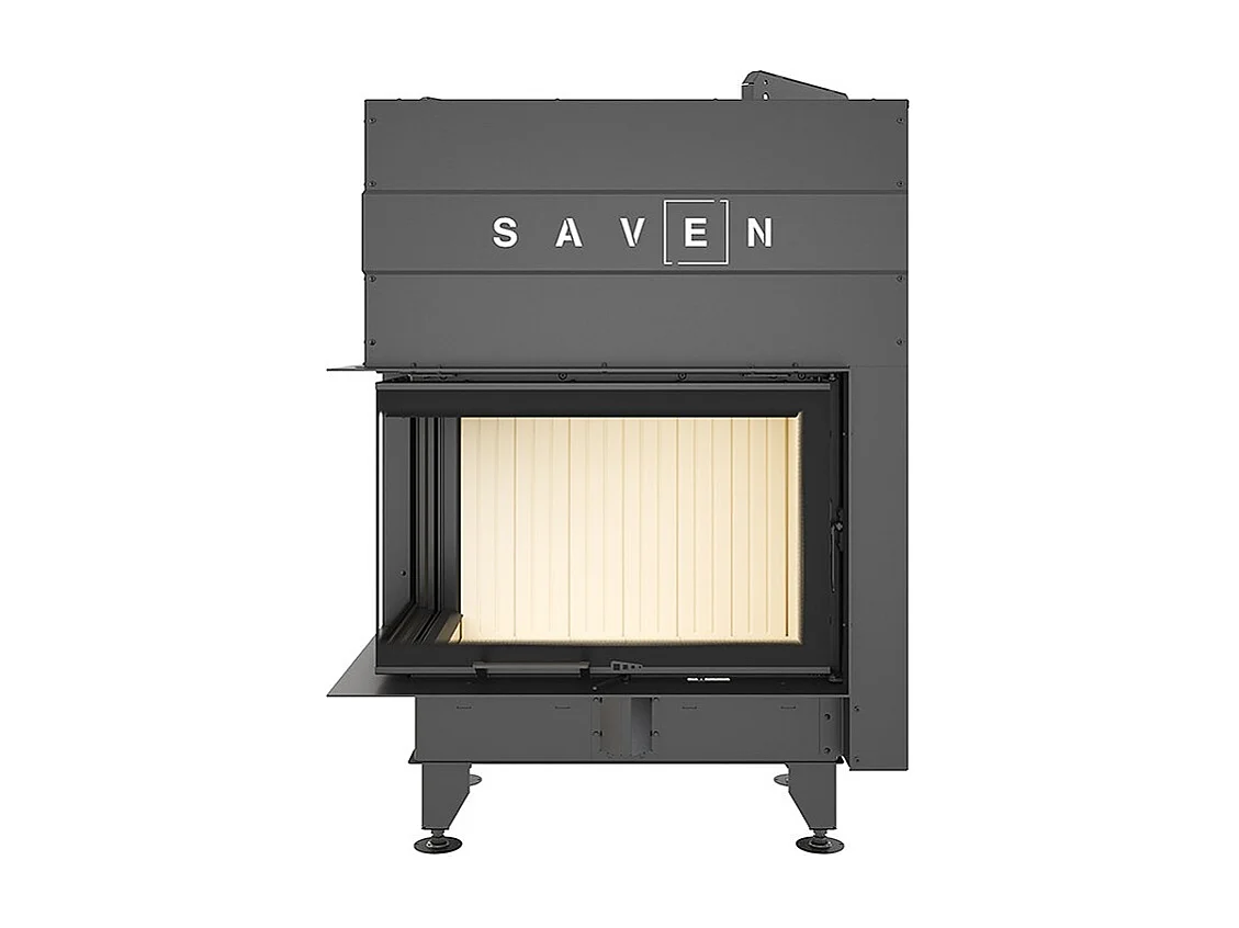 Cheminée d'angle Insert ouverture gauche Energy Up 75х50х47 (15,1 kW) ECO