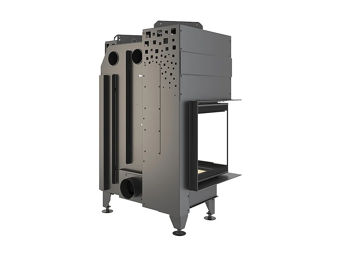 Cheminée d'angle Insert ouverture gauche Energy Up 75х50х47 (15,1 kW) ECO