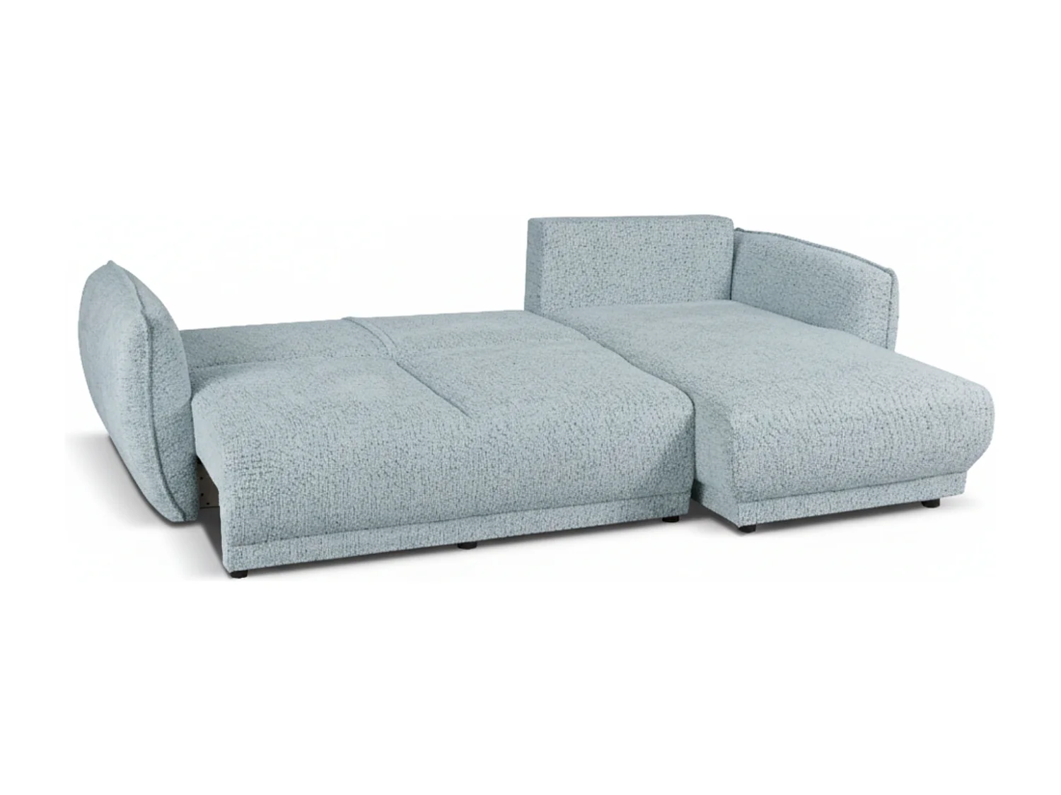 Divano angolare Mossa destro con funzione letto e contenitore – divano moderno 2 in 2