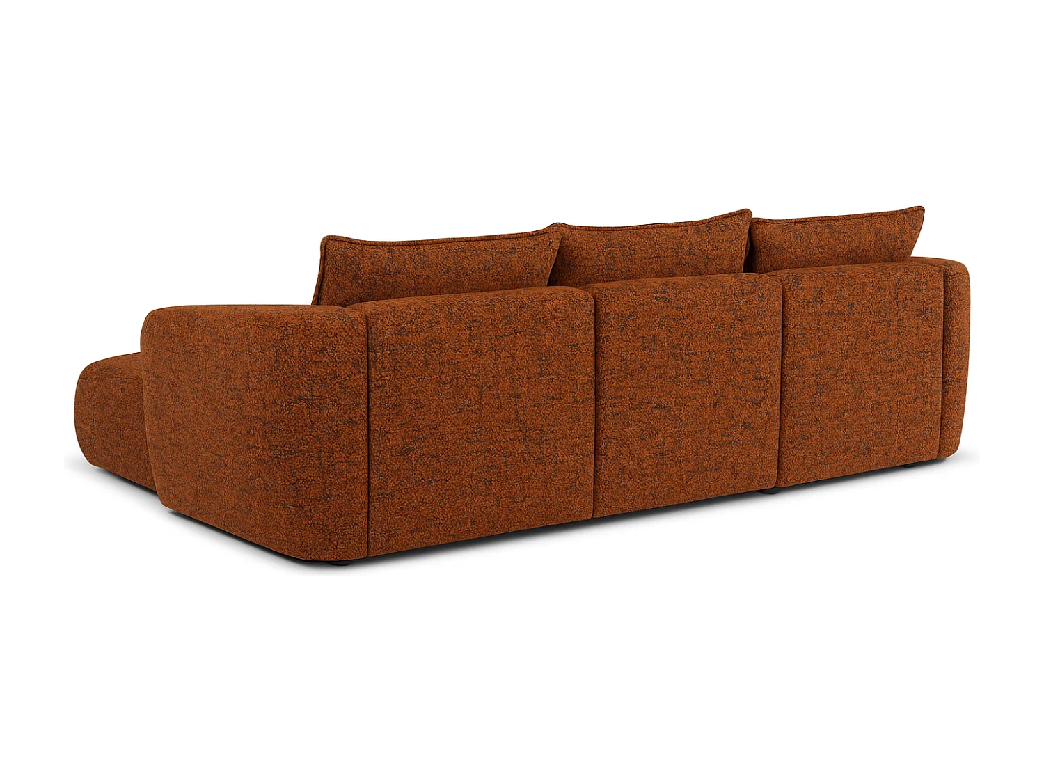 Canapé d’angle Santi avec fonction couchage et coffre – 255×165 cm – moderne, convertible, confortable pour le salon