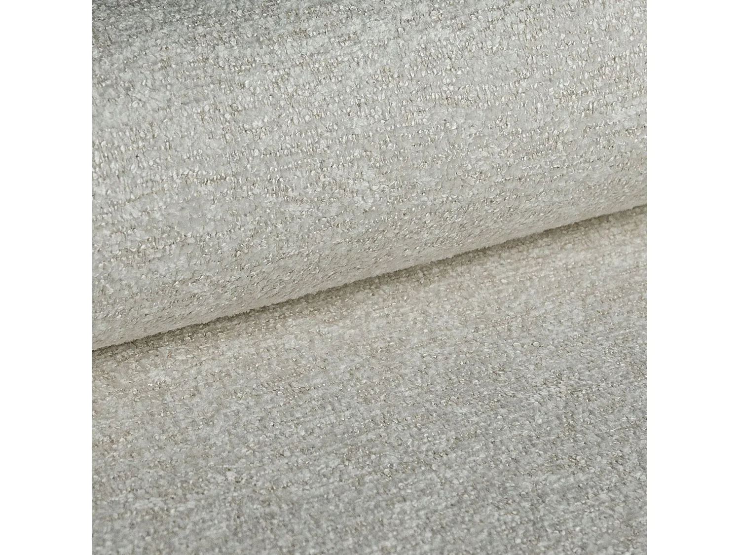 Boxspringbett BOHO II  180x200 Bouclé Cremeweiß inkl. Topper, 2 Matratzen & 2 Bettkästen