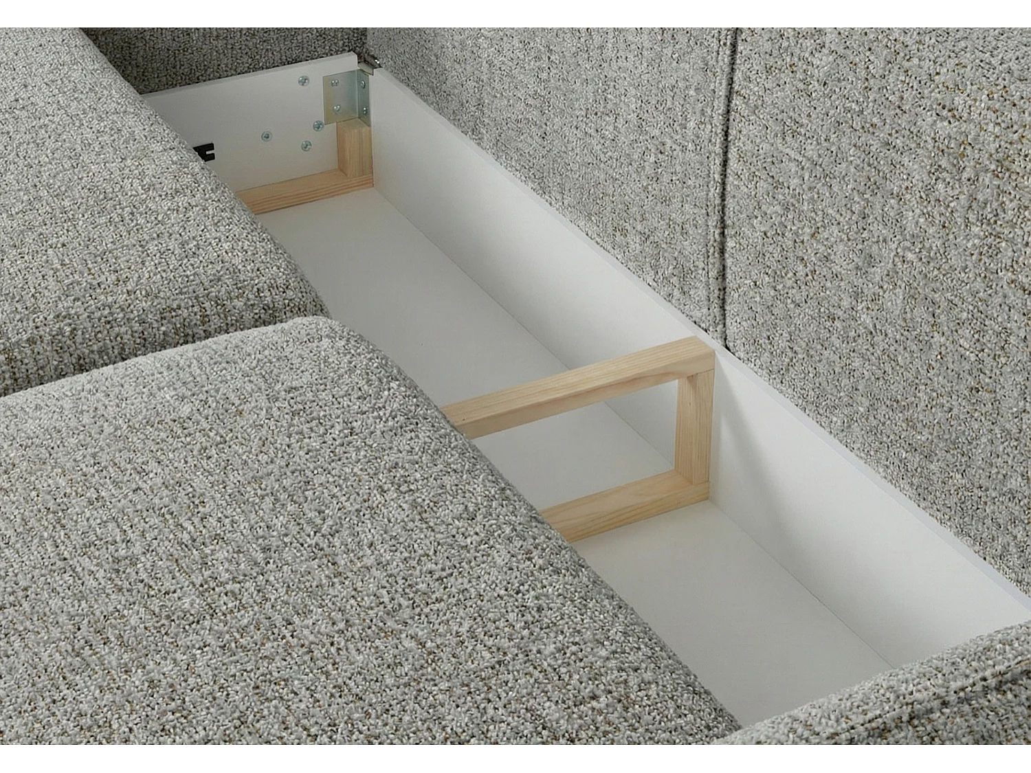 Divano angolare Mossa destro con funzione letto e contenitore – divano moderno 2 in 2