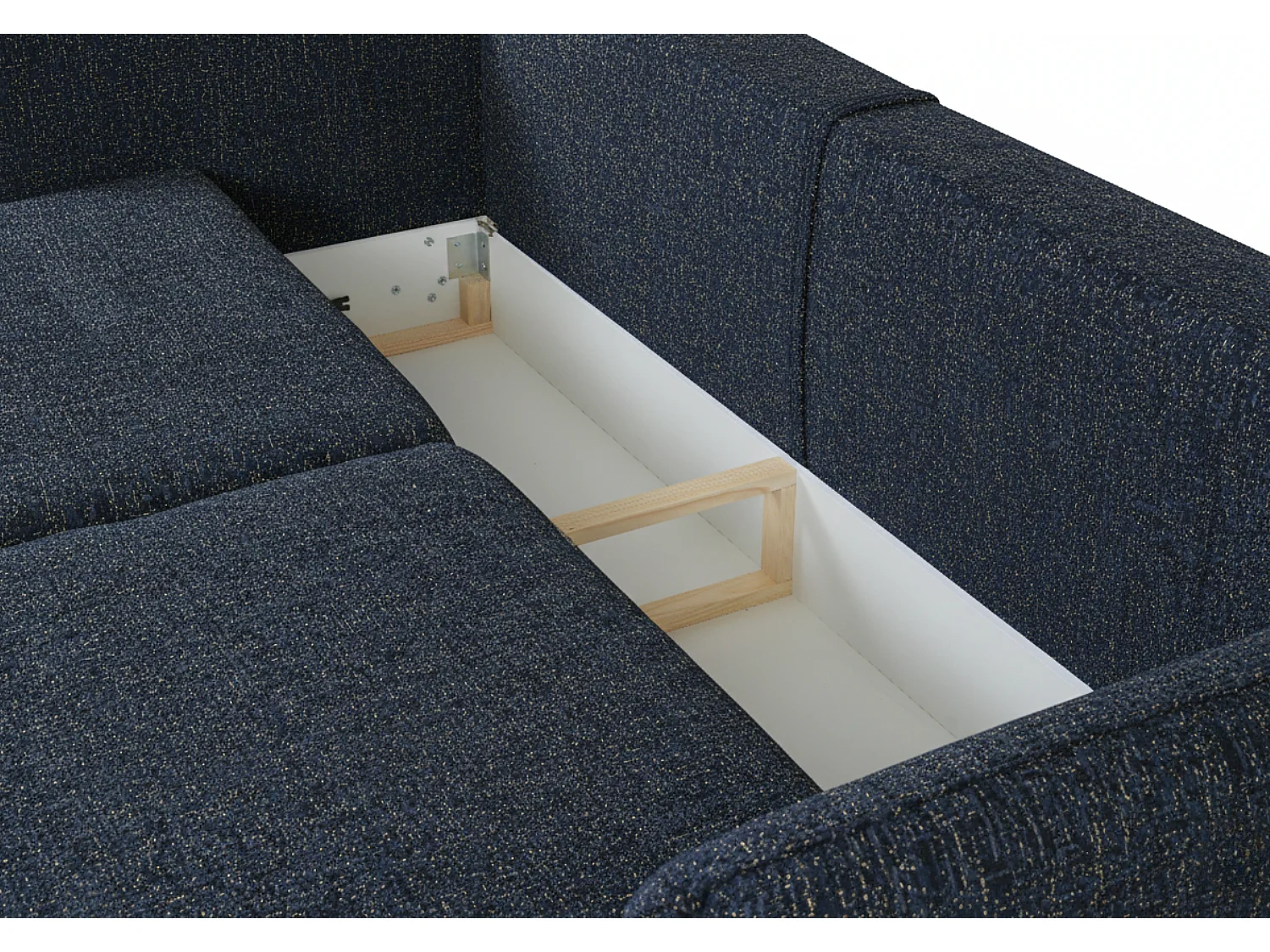 Canapé MOSSA avec fonction couchage et coffre – canapé moderne et confortable pour le salon