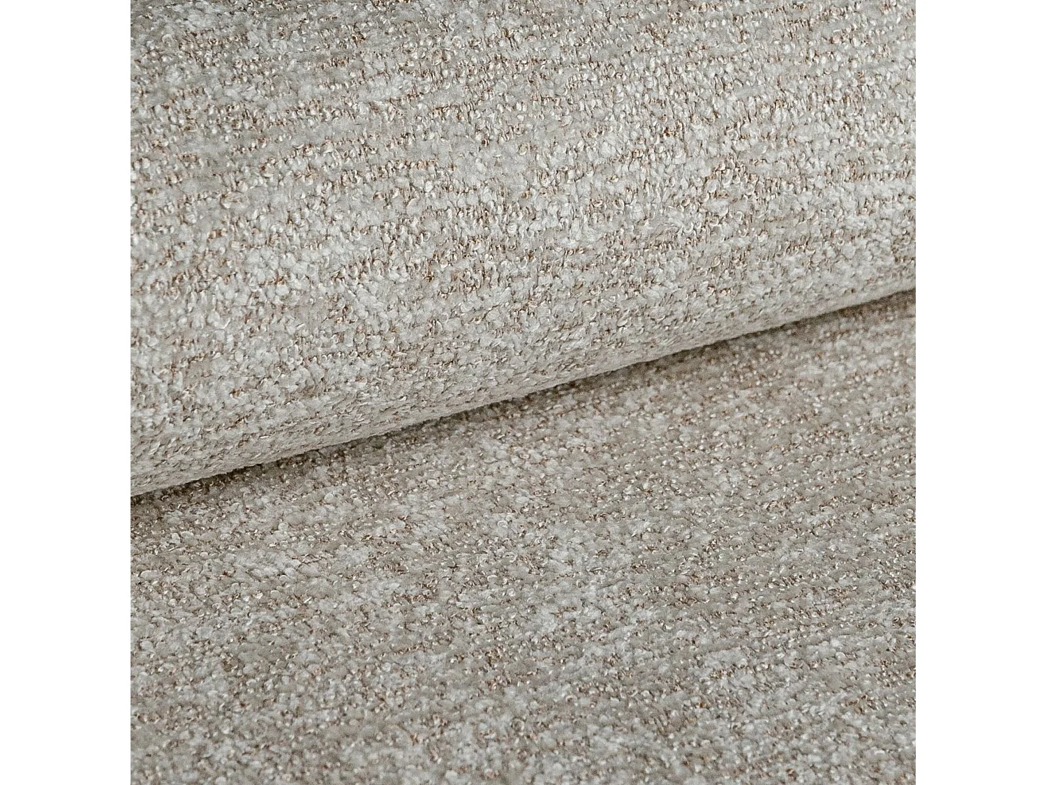 Boxspringbett BOHO II 180x200 Bouclé Beige inkl. Topper, 2 Matratzen & 2 Bettkästen