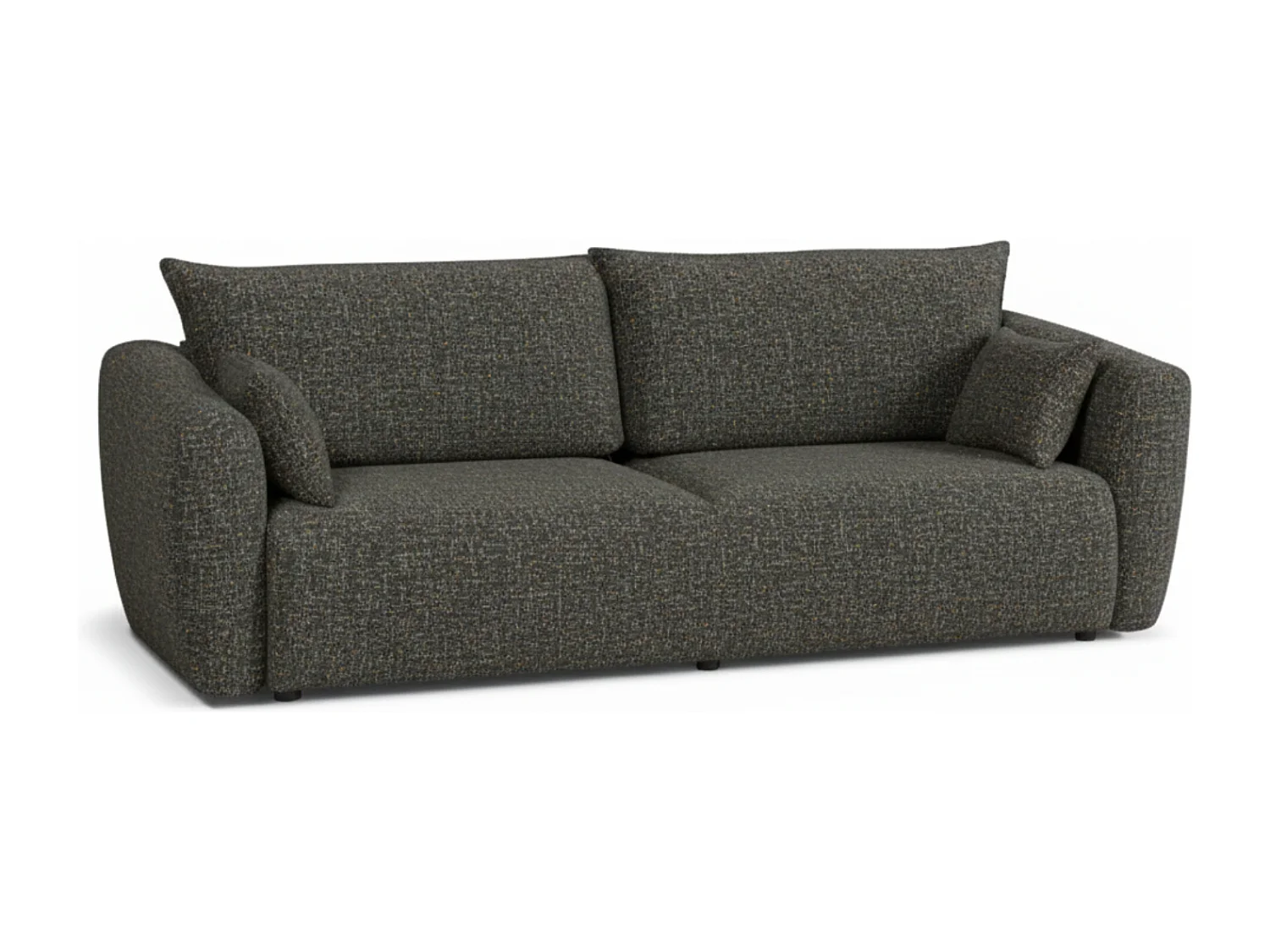 Canapé Santi avec fonction couchage et coffre – canapé moderne et confortable pour le salon