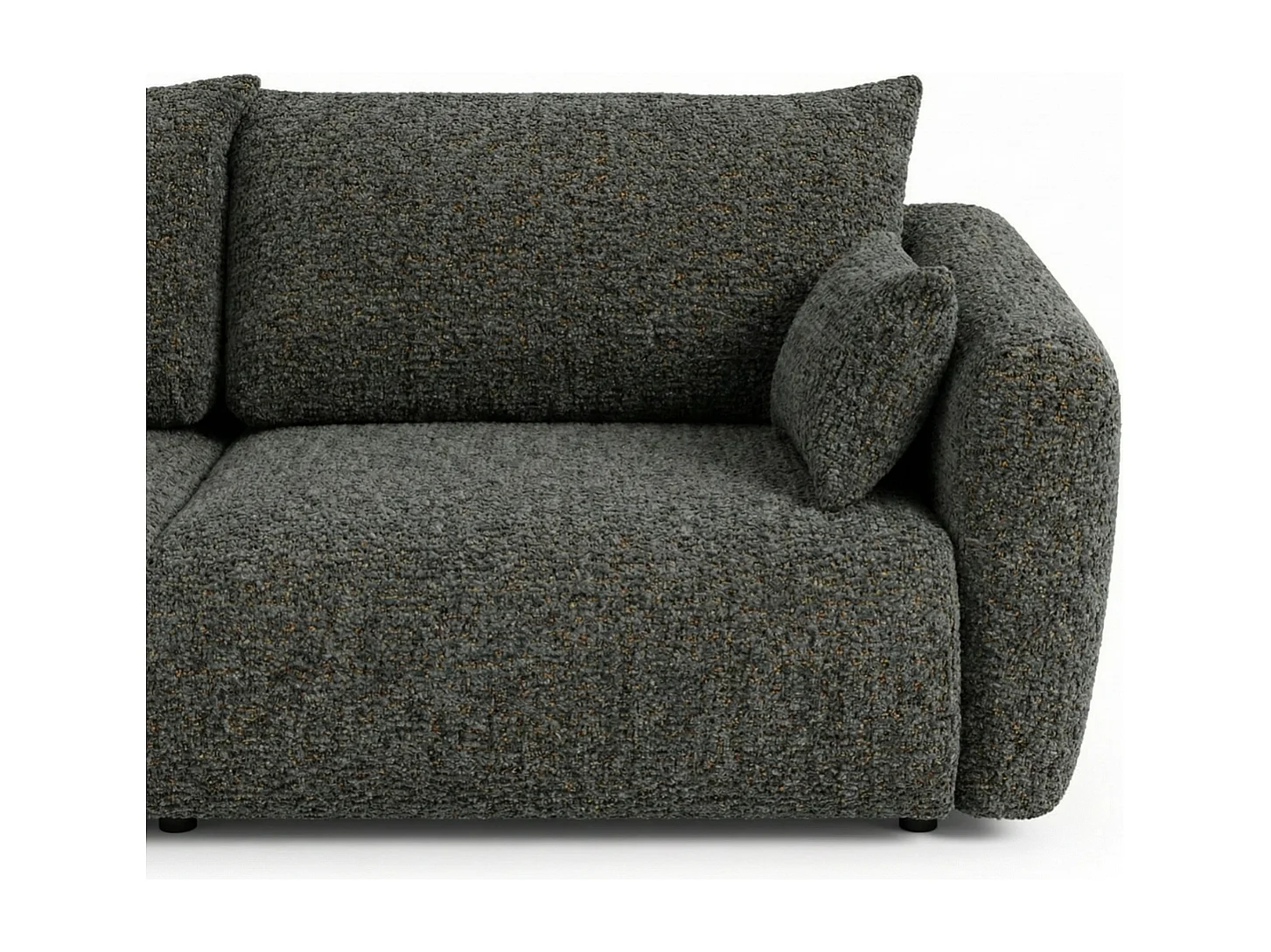 Canapé Santi avec fonction couchage et coffre – canapé moderne et confortable pour le salon