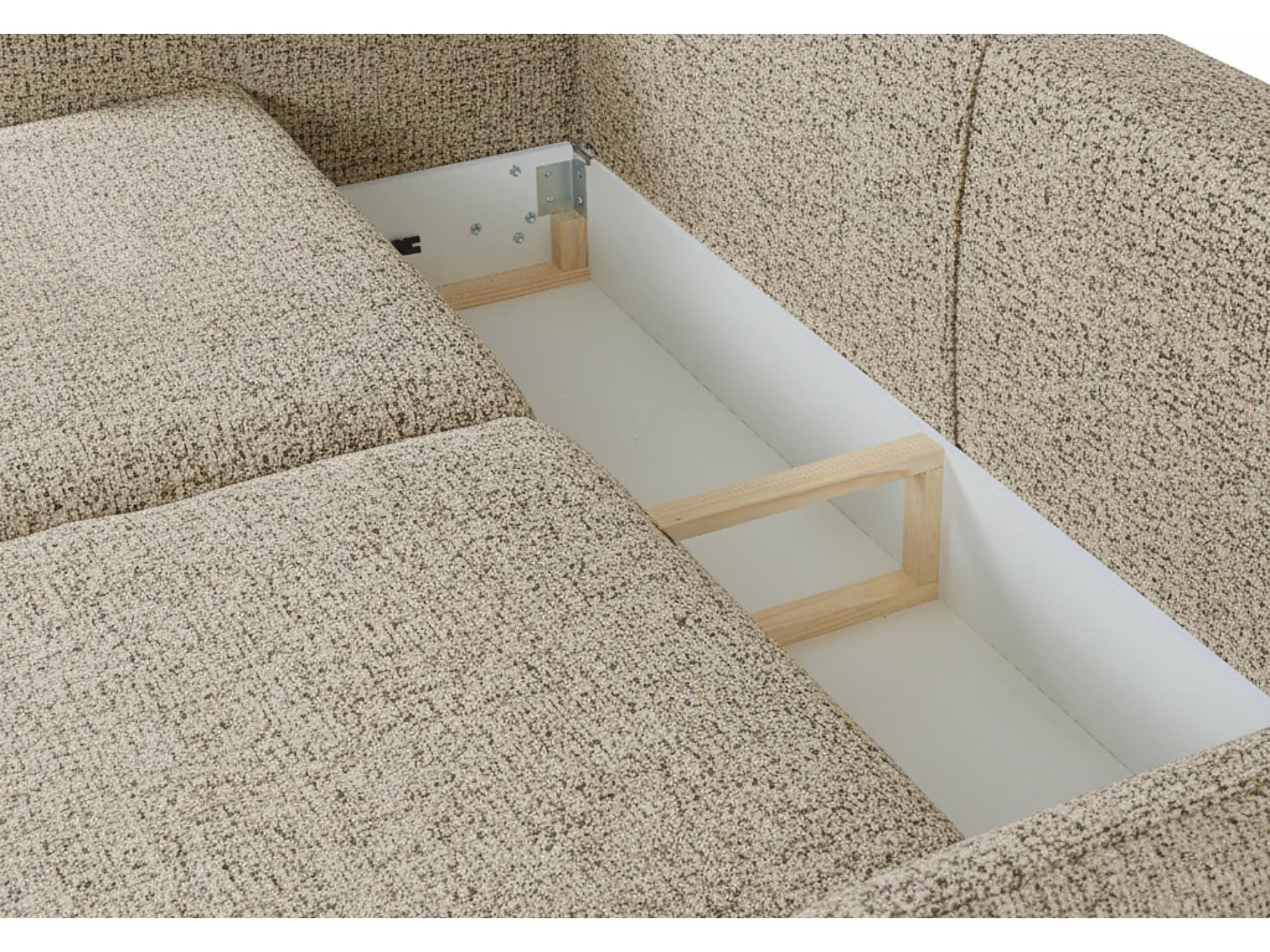 Canapé MOSSA avec fonction couchage et coffre – canapé moderne et confortable pour le salon