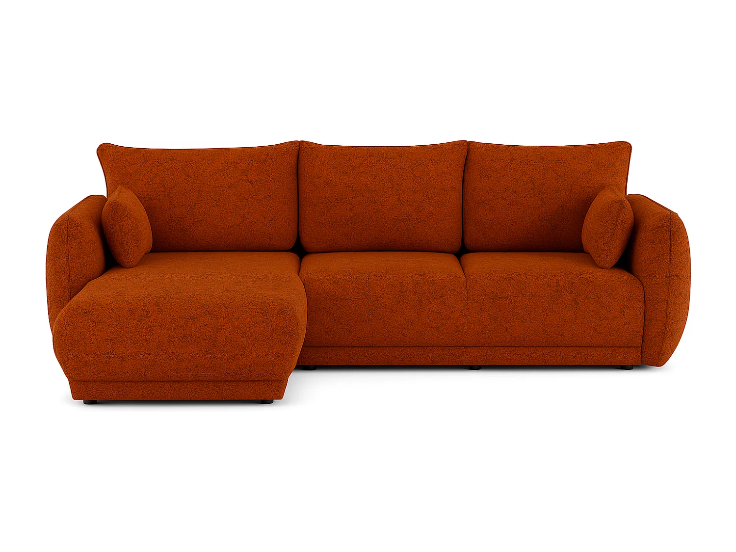 Canapé d’angle Mossa gauche convertible avec coffre – canapé moderne pour salon 2 en 1