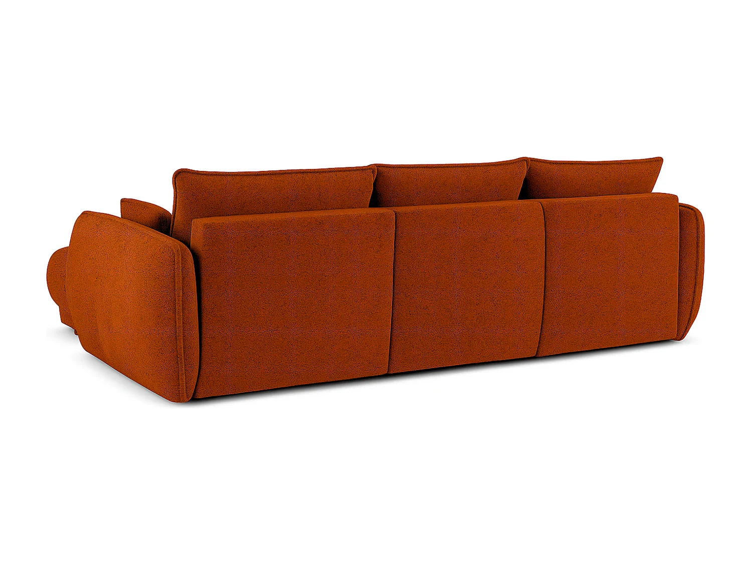 Canapé d’angle Mossa gauche convertible avec coffre – canapé moderne pour salon 2 en 1