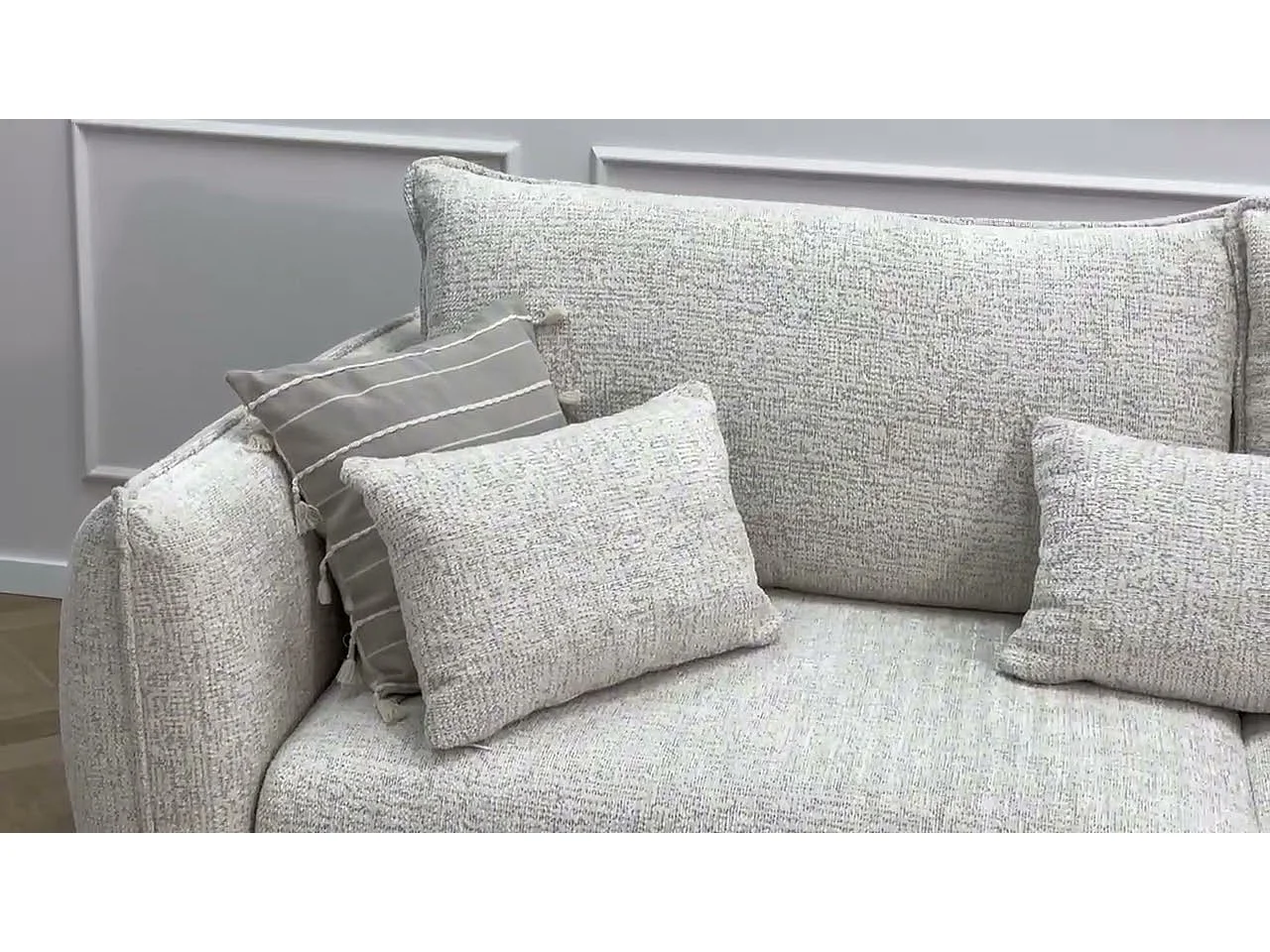 Sofa MOSSA met slaapfunctie en opbergruimte – moderne en comfortabele bank voor de woonkamer