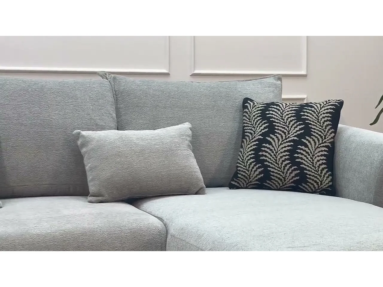 Canapé d’angle Santi avec fonction couchage et coffre – 255×165 cm – moderne, convertible, confortable pour le salon