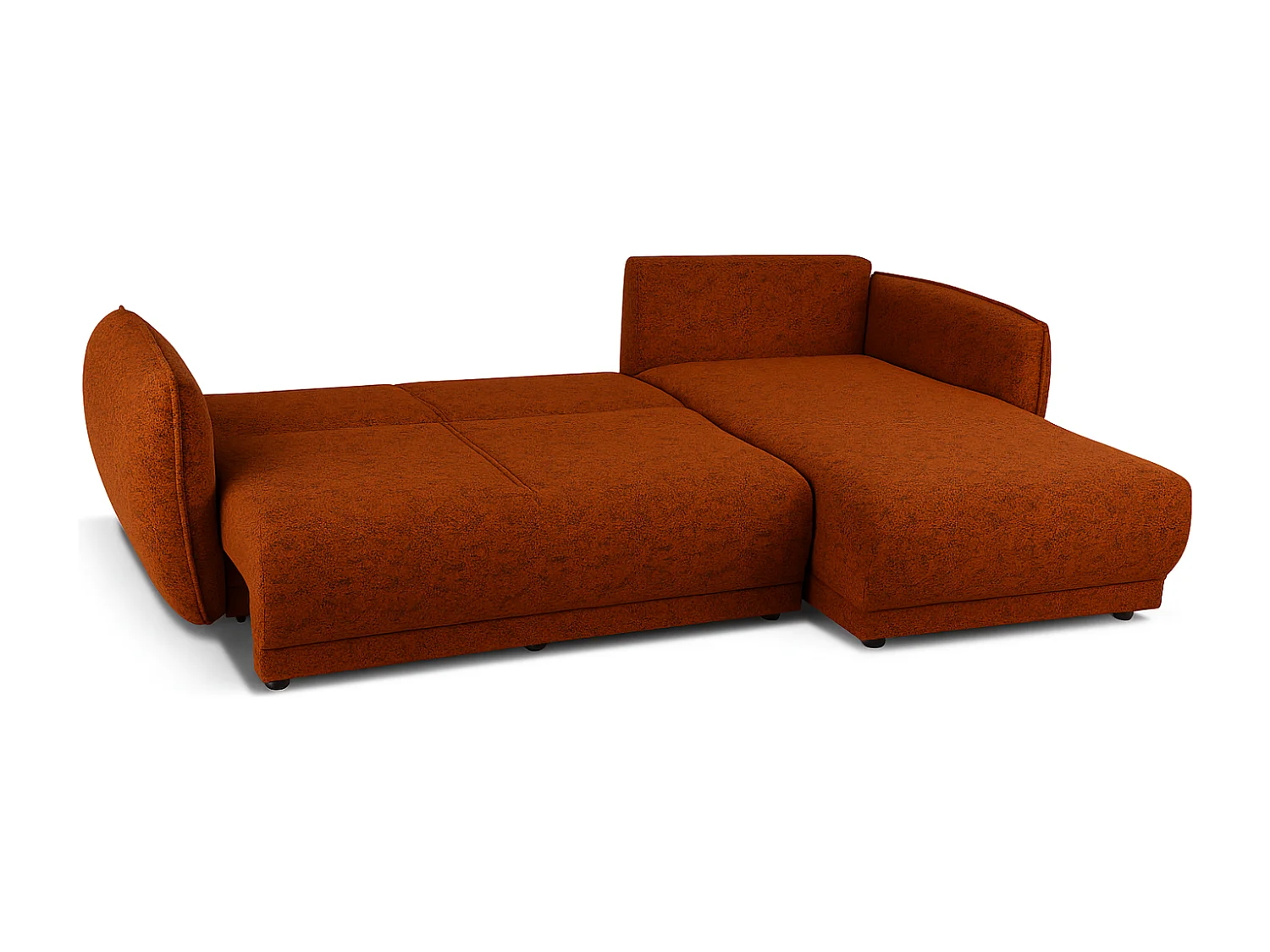 Divano angolare Mossa destro con funzione letto e contenitore – divano moderno 2 in 2