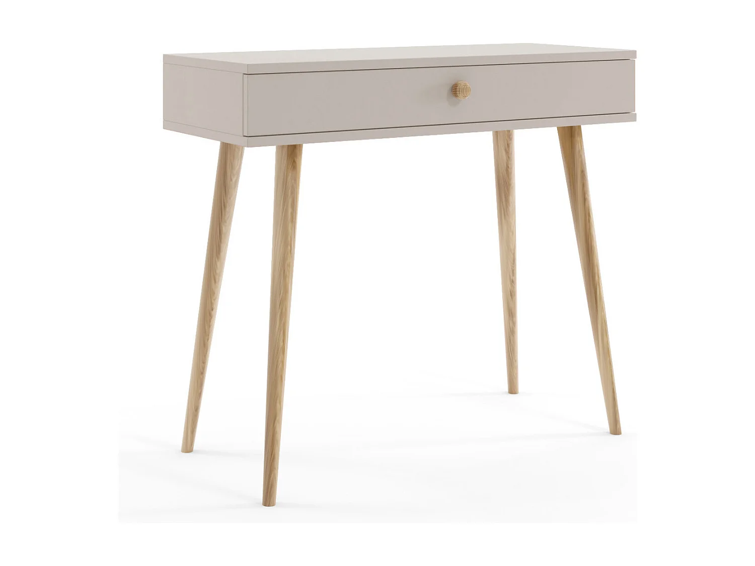 Konsole NATURA, 90 cm, Kaschmir, mit 1 Schublade