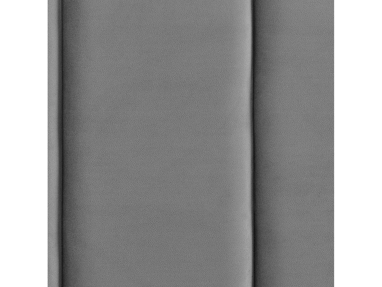 Cama Terciopelo VILLETTE 180 x 200 cm Gris