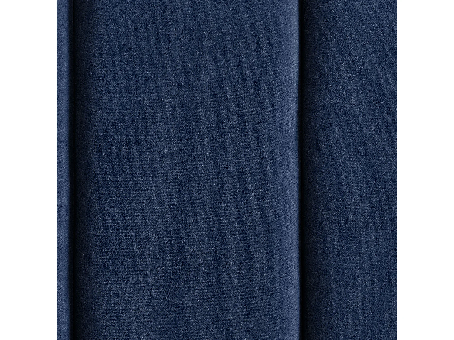 Lit avec sommier Velours VILLETTE 140 x 200 cm Bleu marine