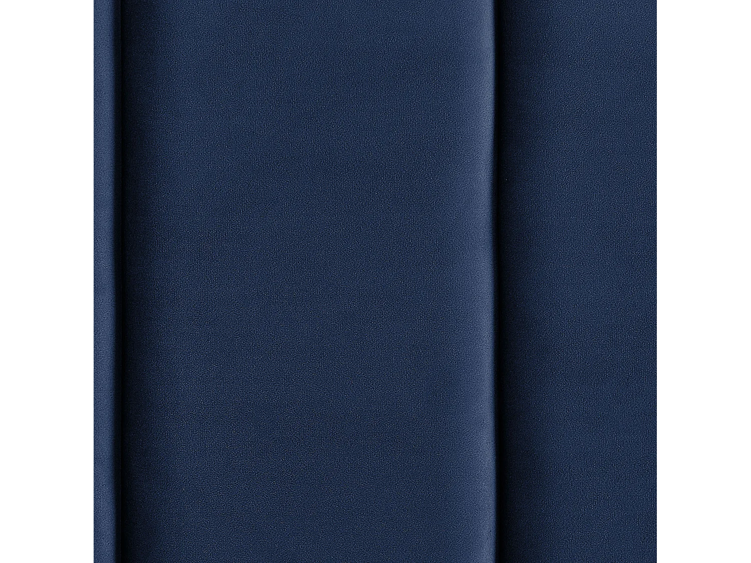 Lit avec sommier Velours VILLETTE 140 x 200 cm Bleu marine