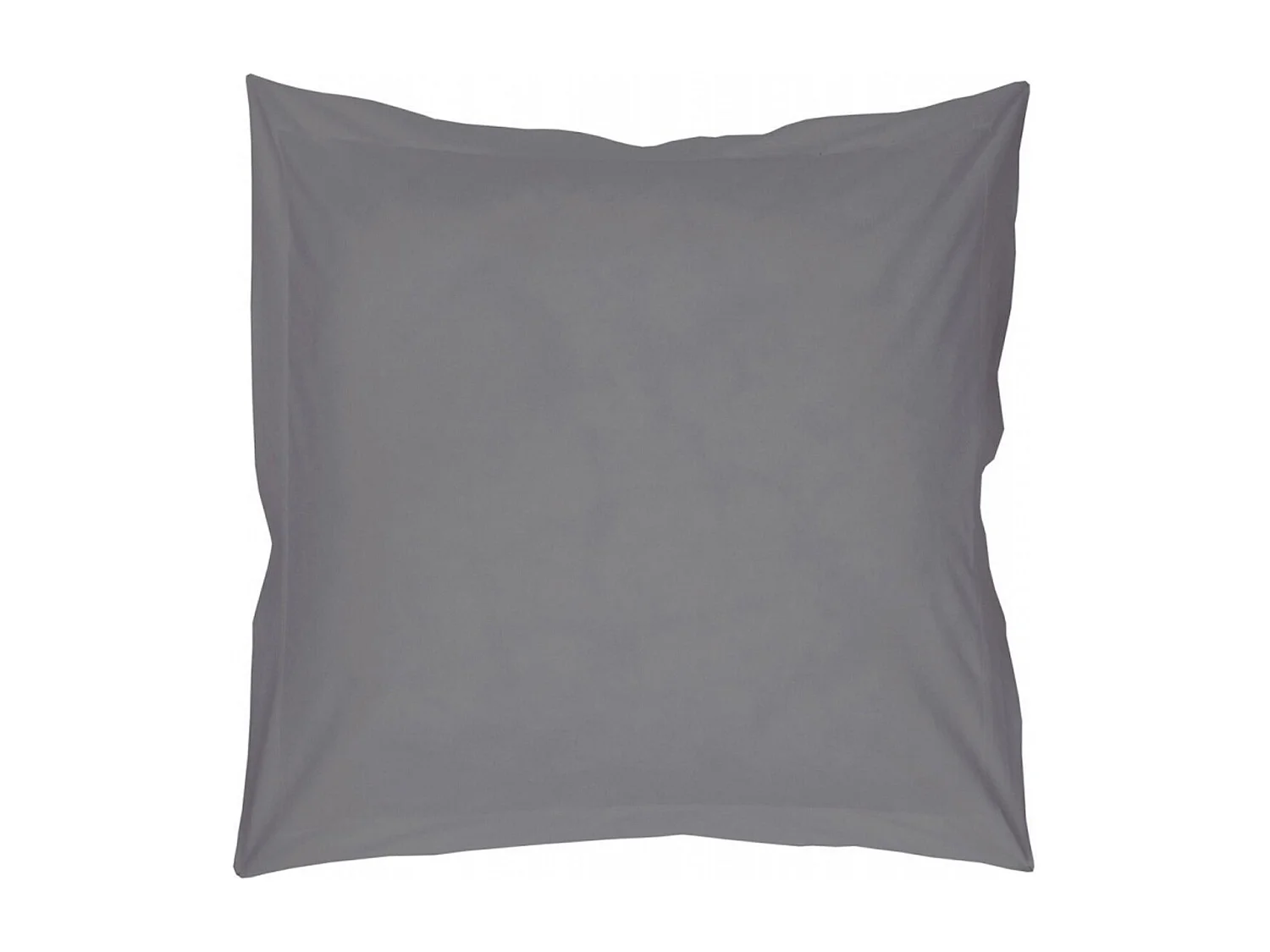 Capa de Almofada "Lina" Cinza 63x63cm 100% Algodão Oeko-Tex®