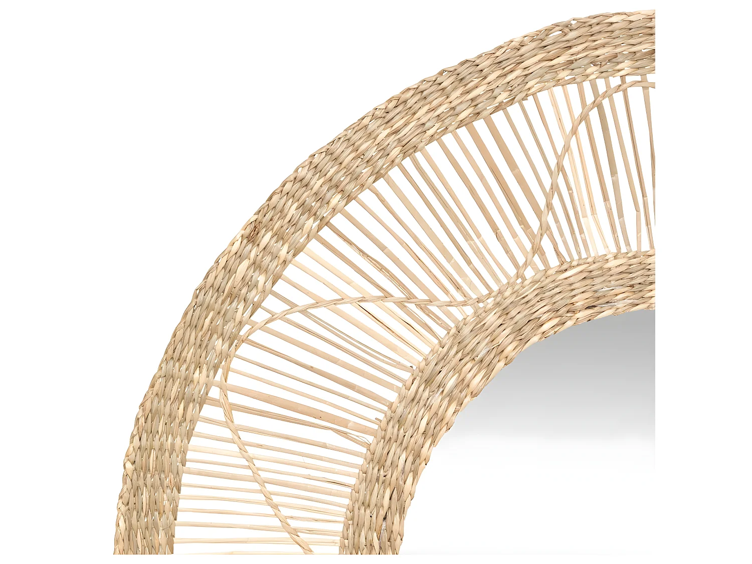 Miroir mural Seagrass Fleur D 57 cm