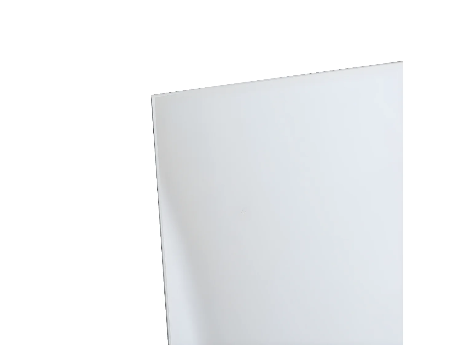 Lot de 4 Miroirs adhésifs Carrés en Verre 20 x 20 cm