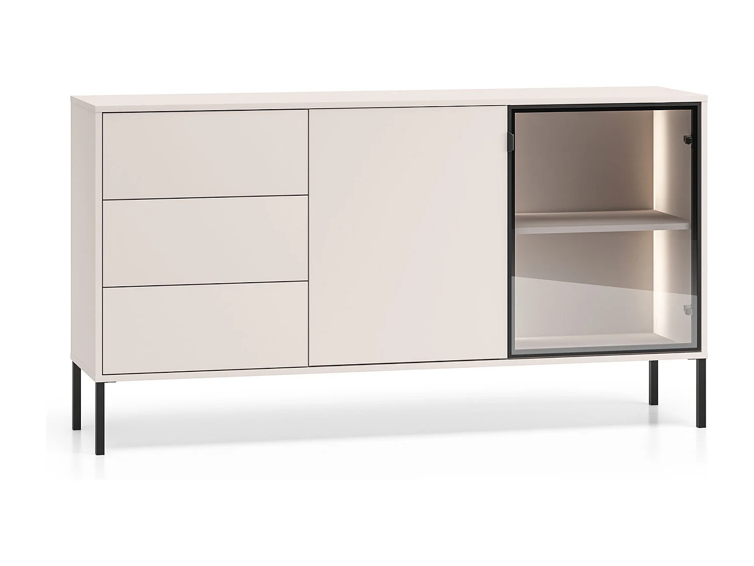 BUFFET Barnee Cachemire 160 / 40 / 86 cm