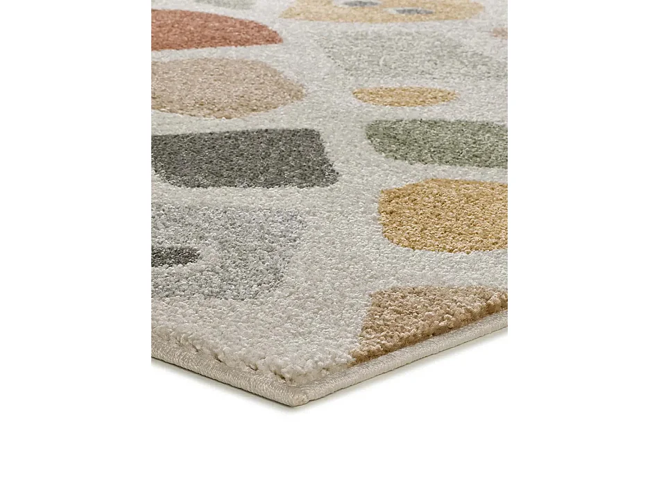 Kindertapijt - geanimeerde stenen - veelkleurig - 120x170 cm - BEATS