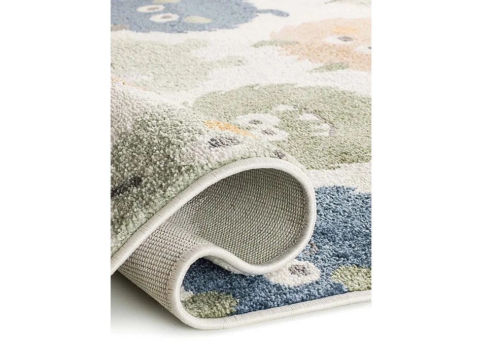 Kindertapijt - ronde monsters - veelkleurig - 120x170 cm - BEATS