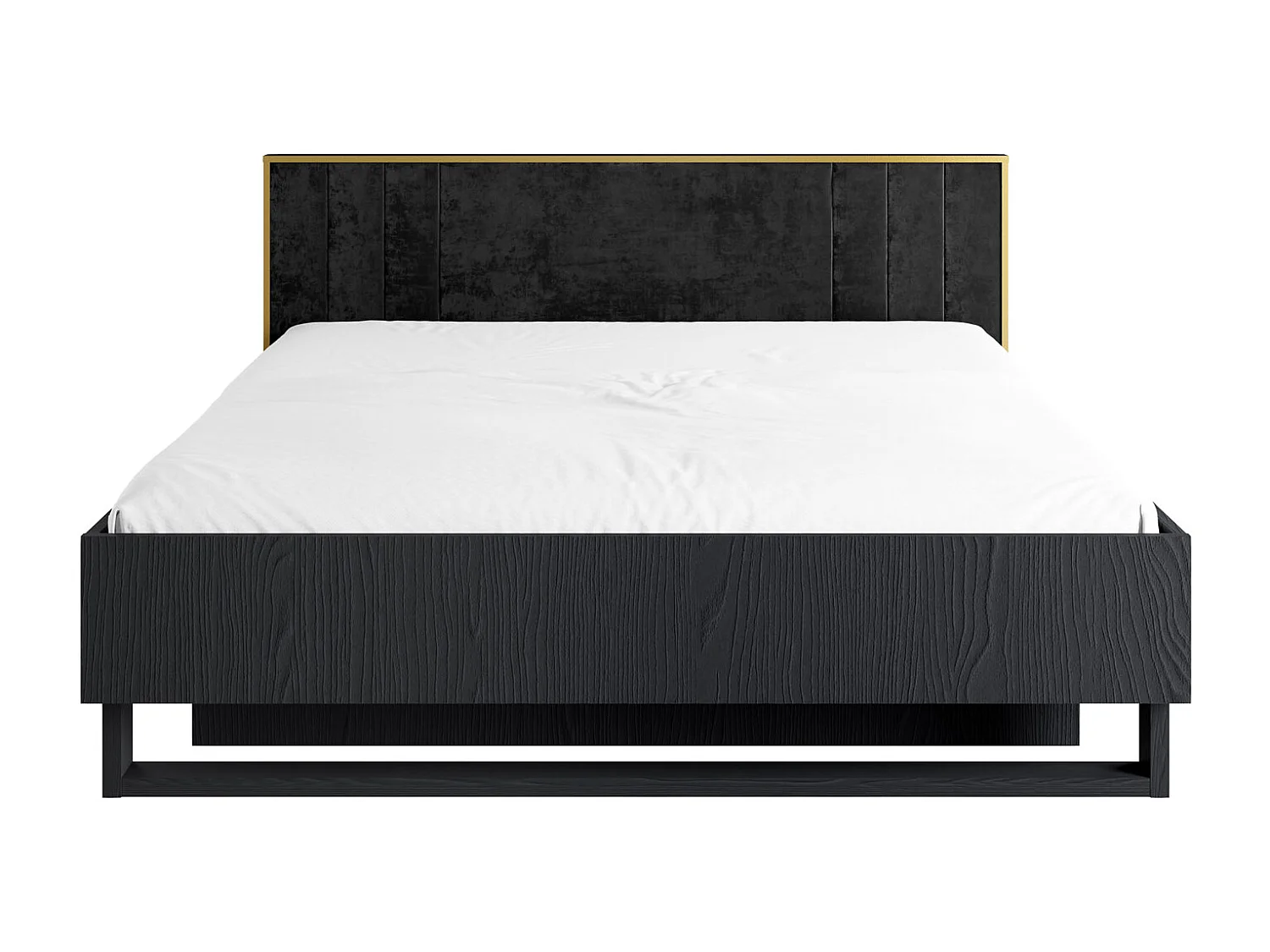 ENSEMBLE DE CHAMBRE À COUCHER 5 PIÈCES « Mond » anthracite 568 / 210 / 209 cm