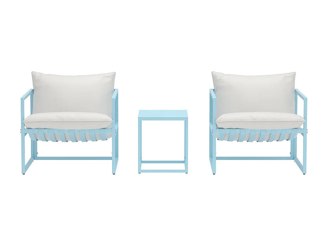 Messina Loungeset hellblau.