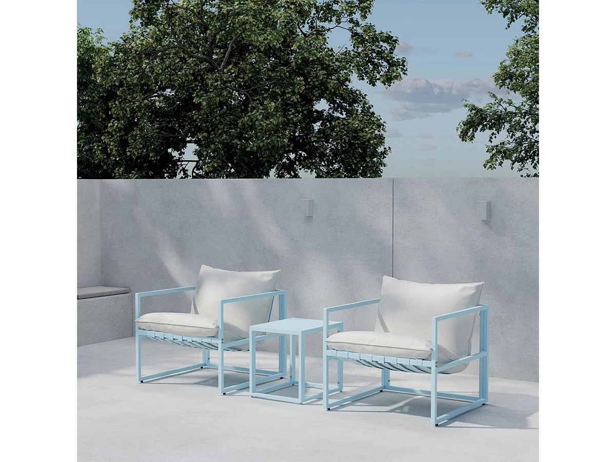 Messina Loungeset hellblau.
