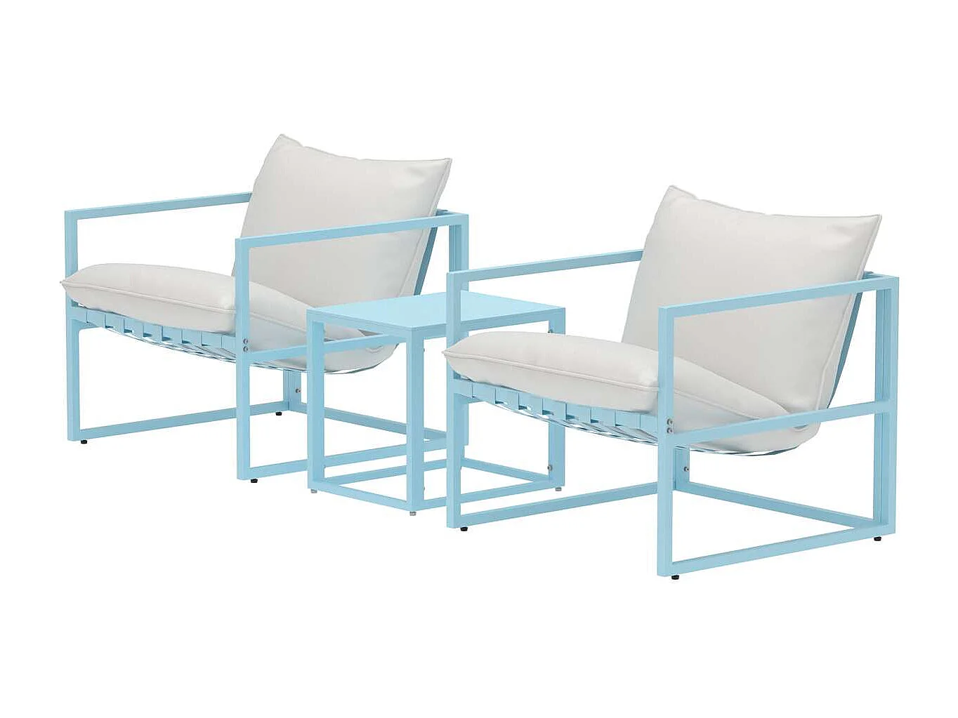 Messina Loungeset hellblau.