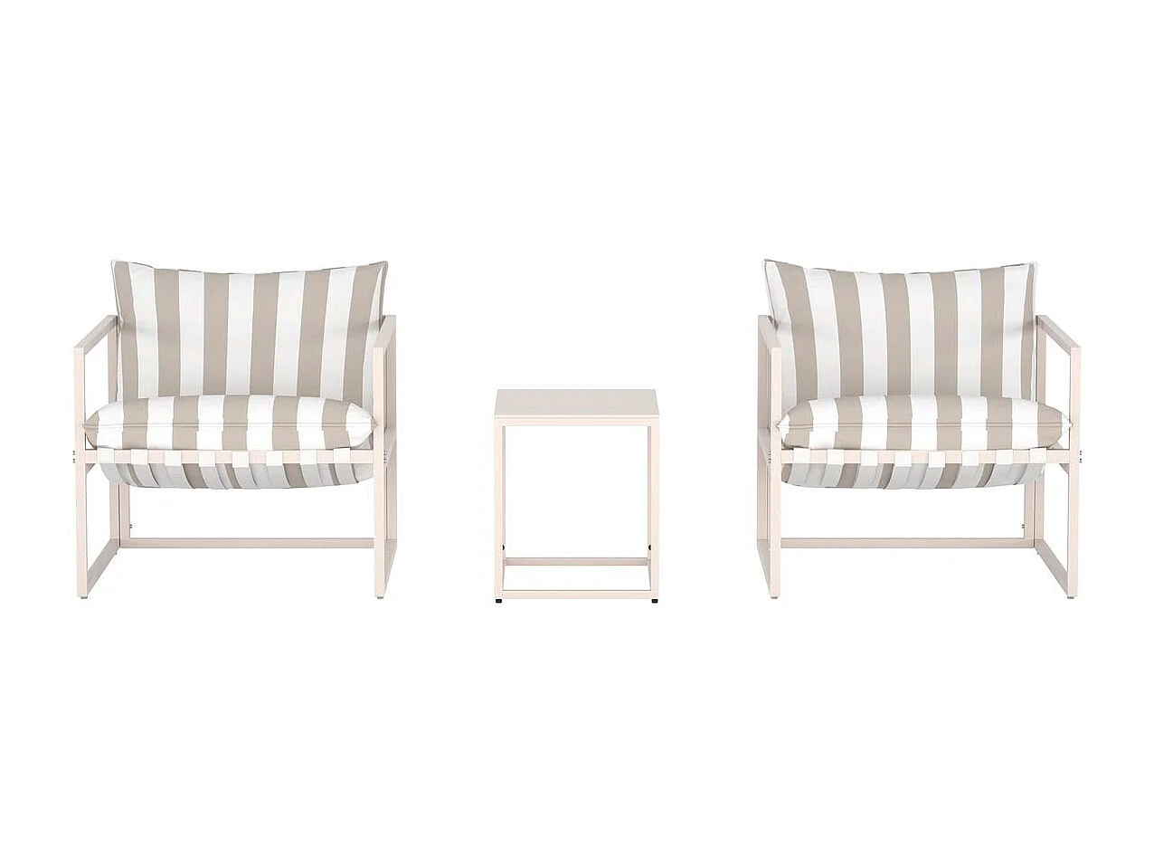 Messina Loungeset beige.