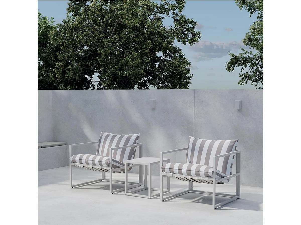 Messina Loungeset beige.