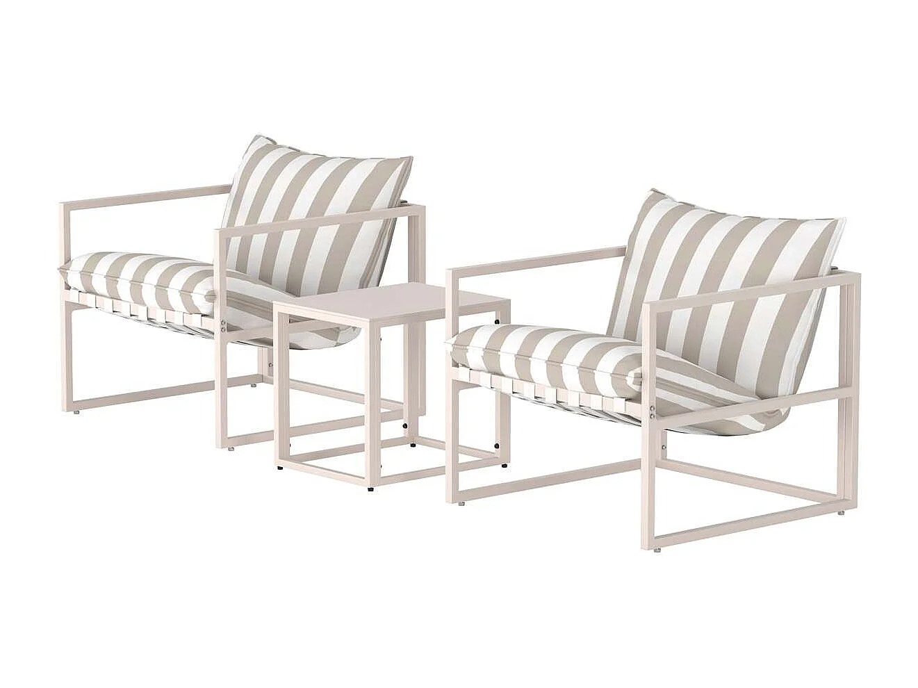 Messina Loungeset beige.