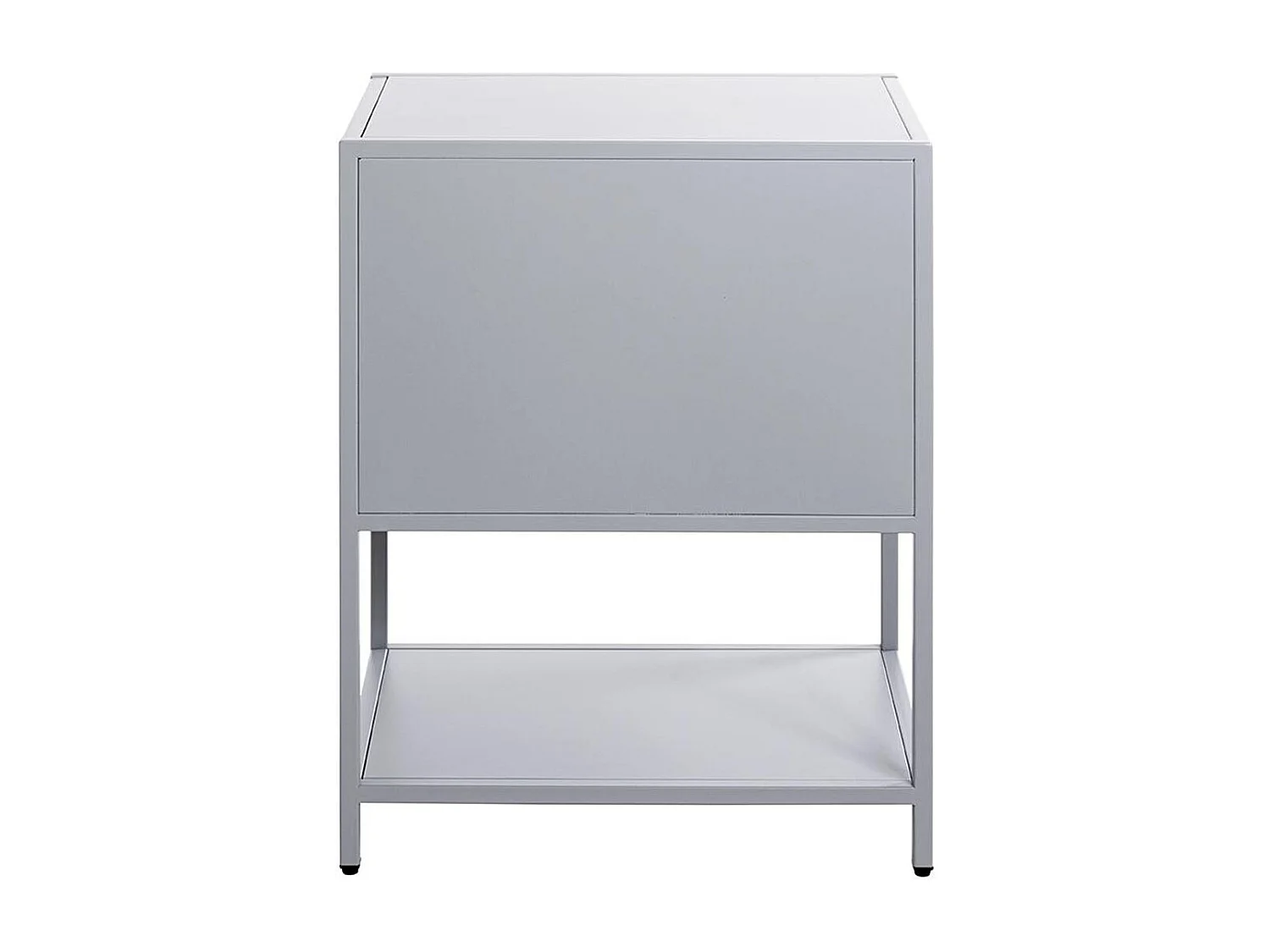 Table de Chevet Design "Boston" 60cm Gris