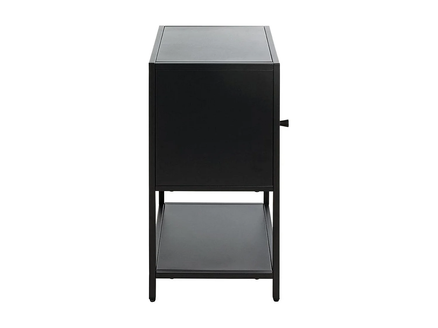 Table de Chevet Design "Boston" 60cm Noir