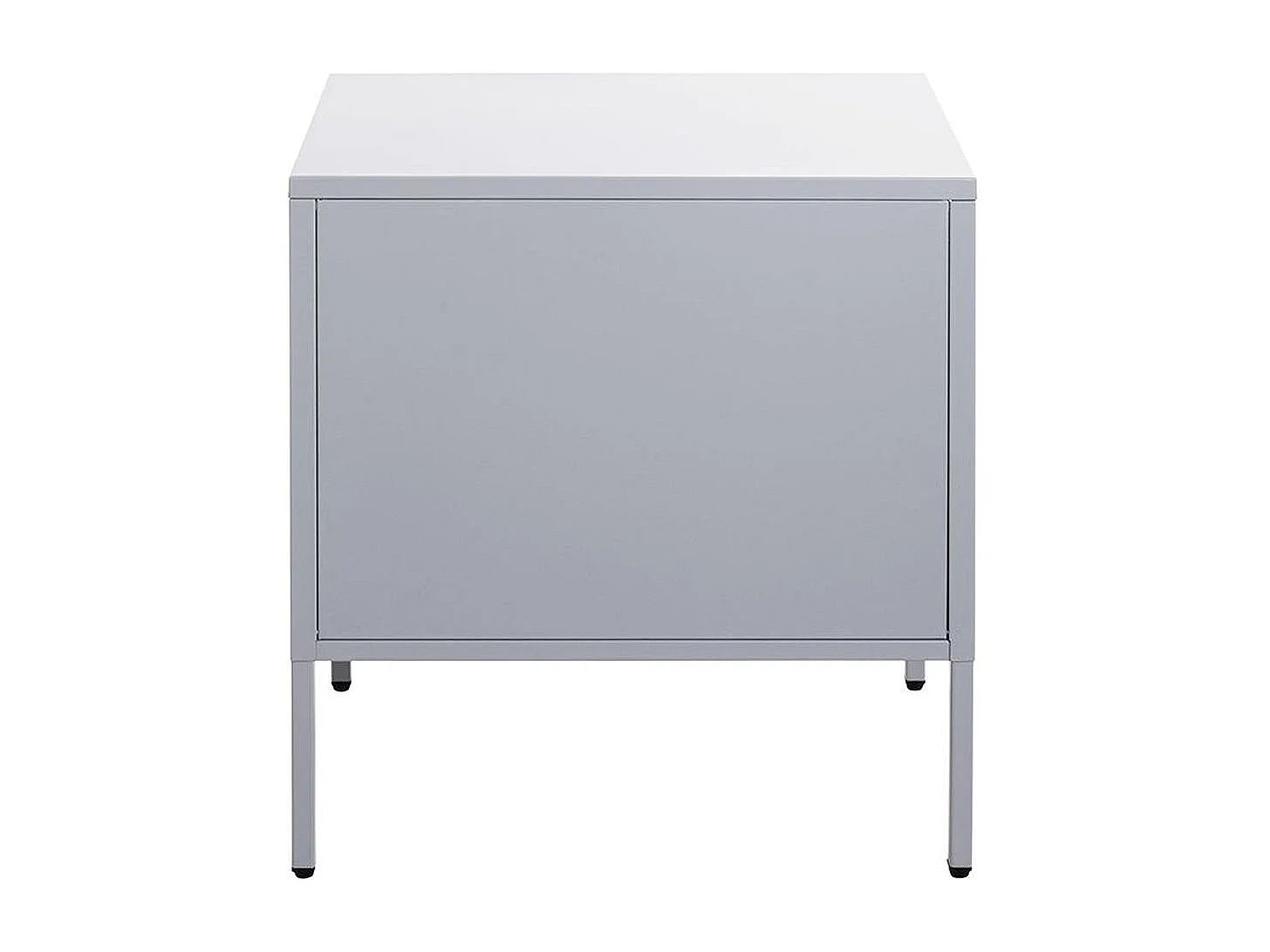 Table de Chevet 1 Tiroir "Boston" 50cm Gris