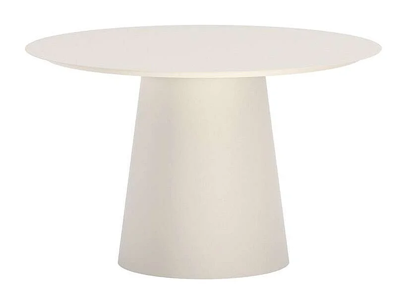 Table de Jardin Ronde "Lanzo" 120cm Beige