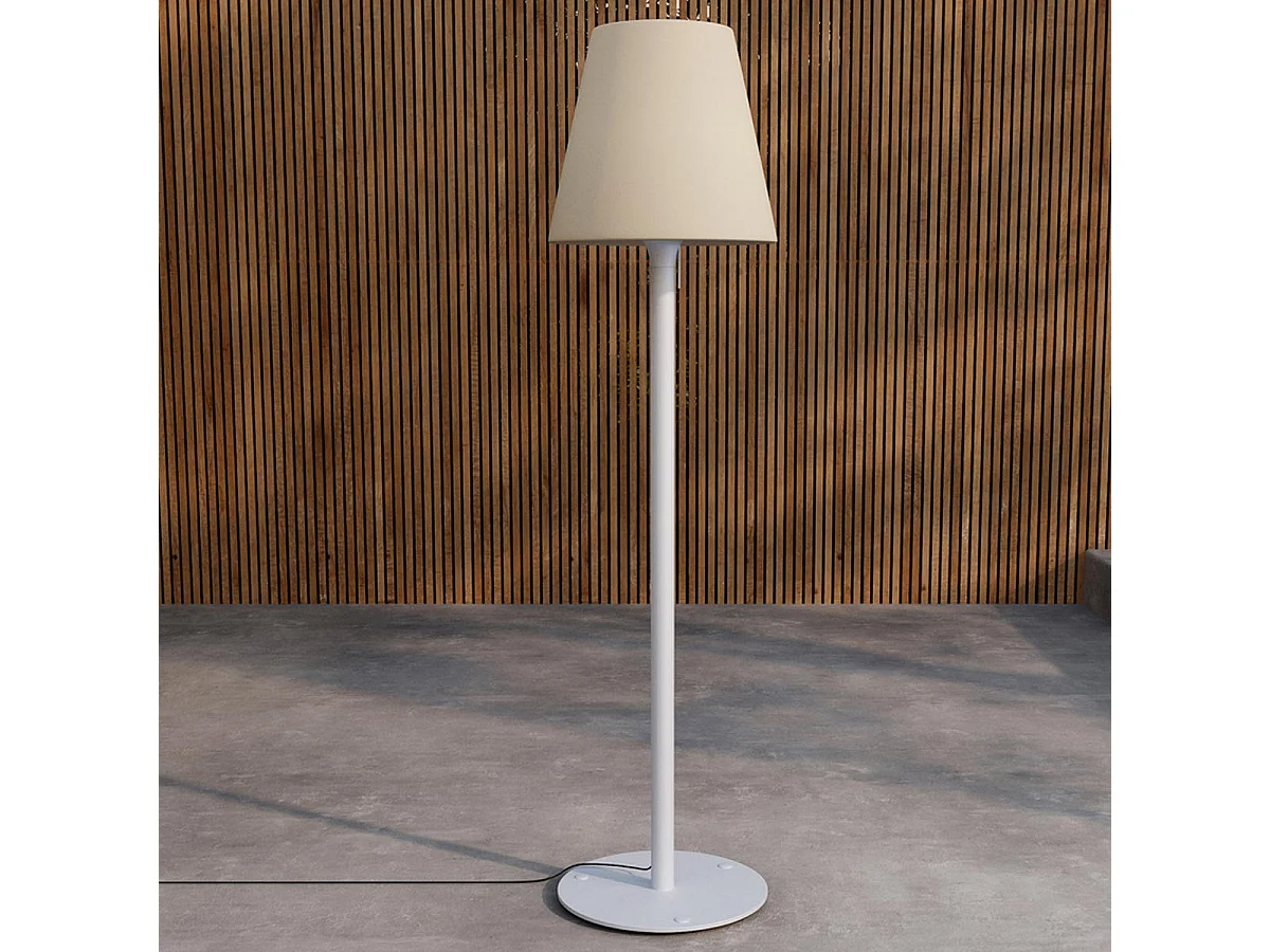 Moris lampe bleu clair.