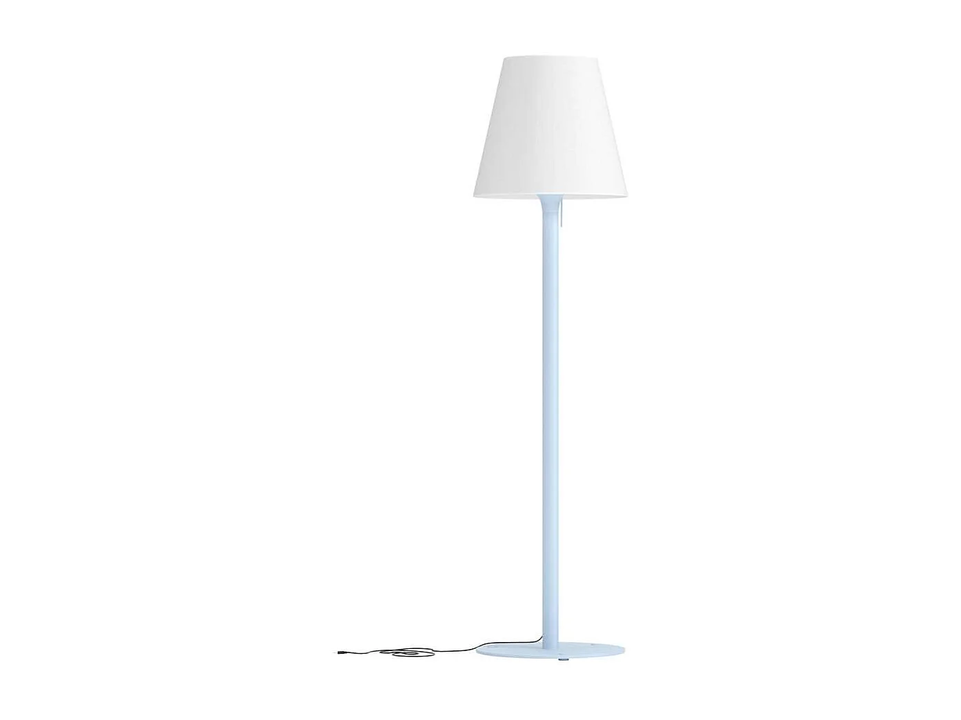 Moris lampe bleu clair.